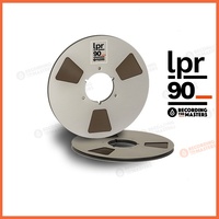 RTM LPR90 - R38520 - 1/4in, 10 1/2in metal reel, NAB hub, hinged box, 3600ft